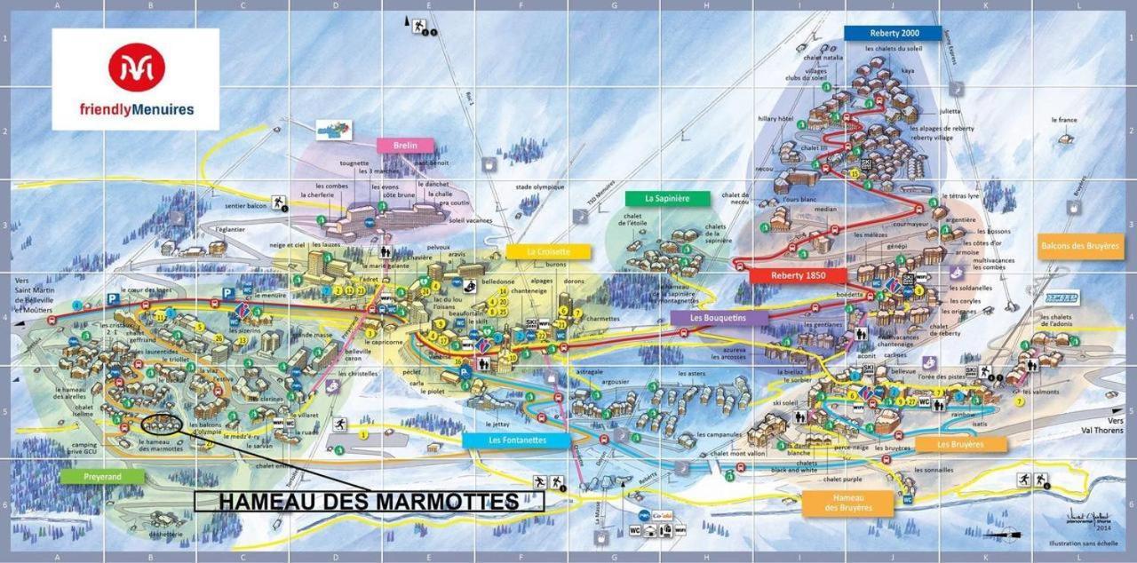 Chalet Ananas, Hameau Des Marmottes แซ็ง-มาร์แต็ง-เดอ-แบลวีย์ ภายนอก รูปภาพ