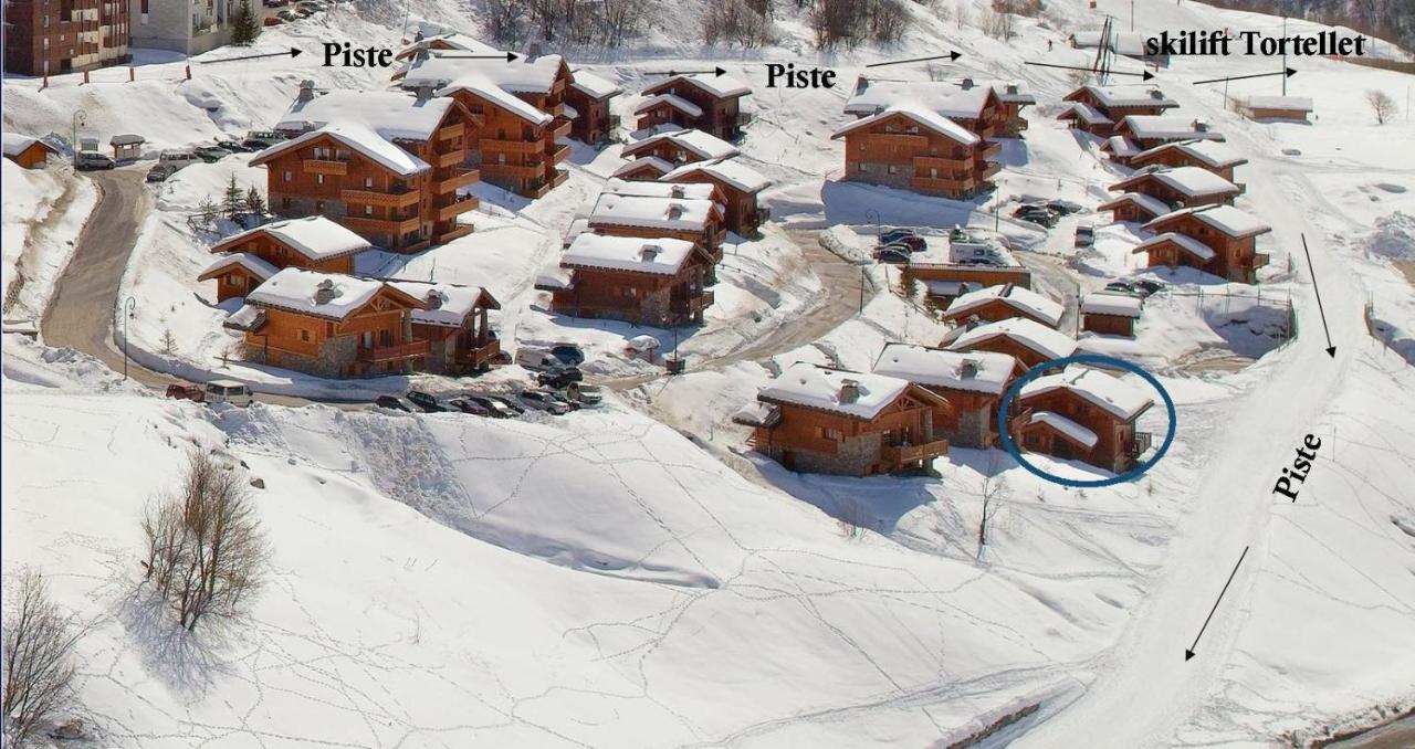 Chalet Ananas, Hameau Des Marmottes แซ็ง-มาร์แต็ง-เดอ-แบลวีย์ ภายนอก รูปภาพ